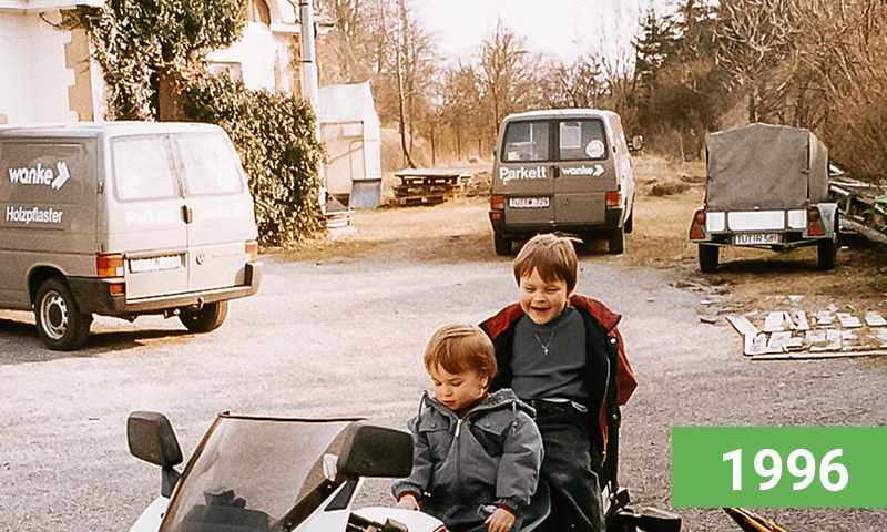 Der Wanke Fuhrpark im Jahre 1996